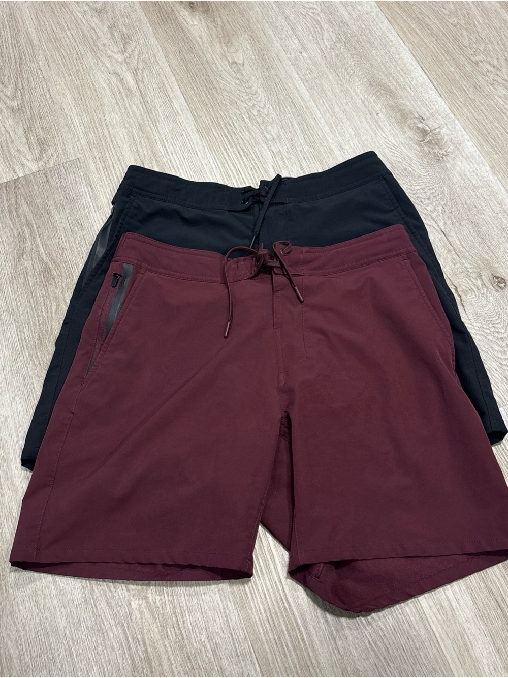 Ten Thousand Foundation Shorts 7” Inseam Size Medium Red And black Set Of 2